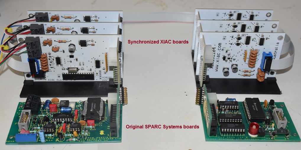 Synchronized Swiftpack Counting head sensors